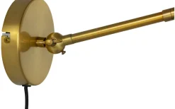 Futura Vägglampa Svart/Mässing