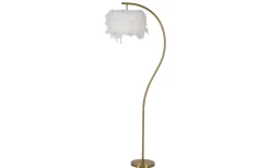 Future Golvlampa Fjädrar 170cm Guld