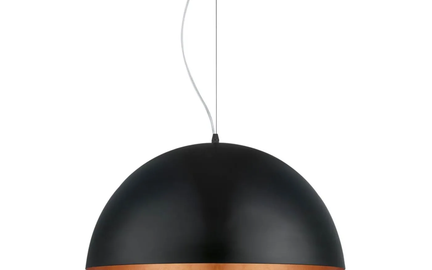 Gaetano Taklampa 53cm Svart/Koppar