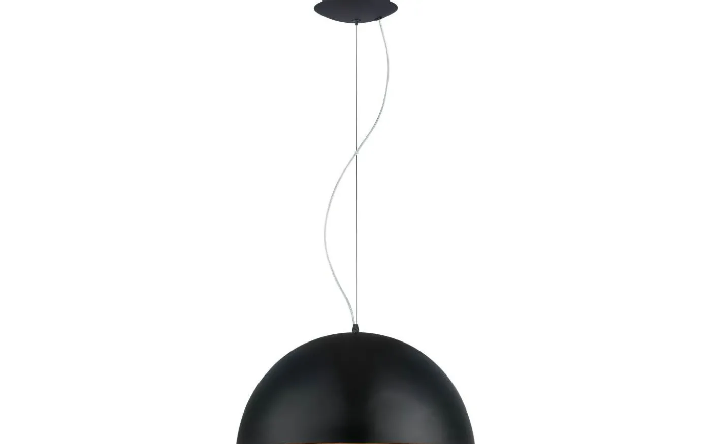 Gaetano Taklampa 53cm Svart/Koppar