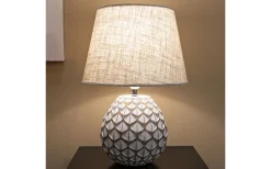 Gala Bordslampa 52cm Vit/Beige