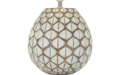 Gala Bordslampa 52cm Vit/Beige