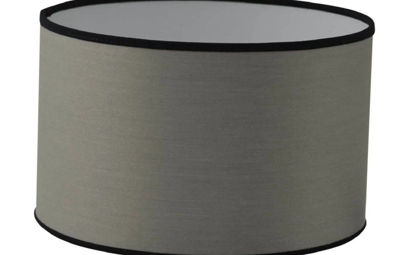Galaxy Cylinder Lampskärm Ø35cm Natur med Svart Band