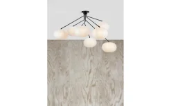 Galaxy Taklampa 125cm 7L Svart/Vit