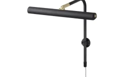 Gallery Dimbar LED 30cm Tavelbelysning Svart/Mässing