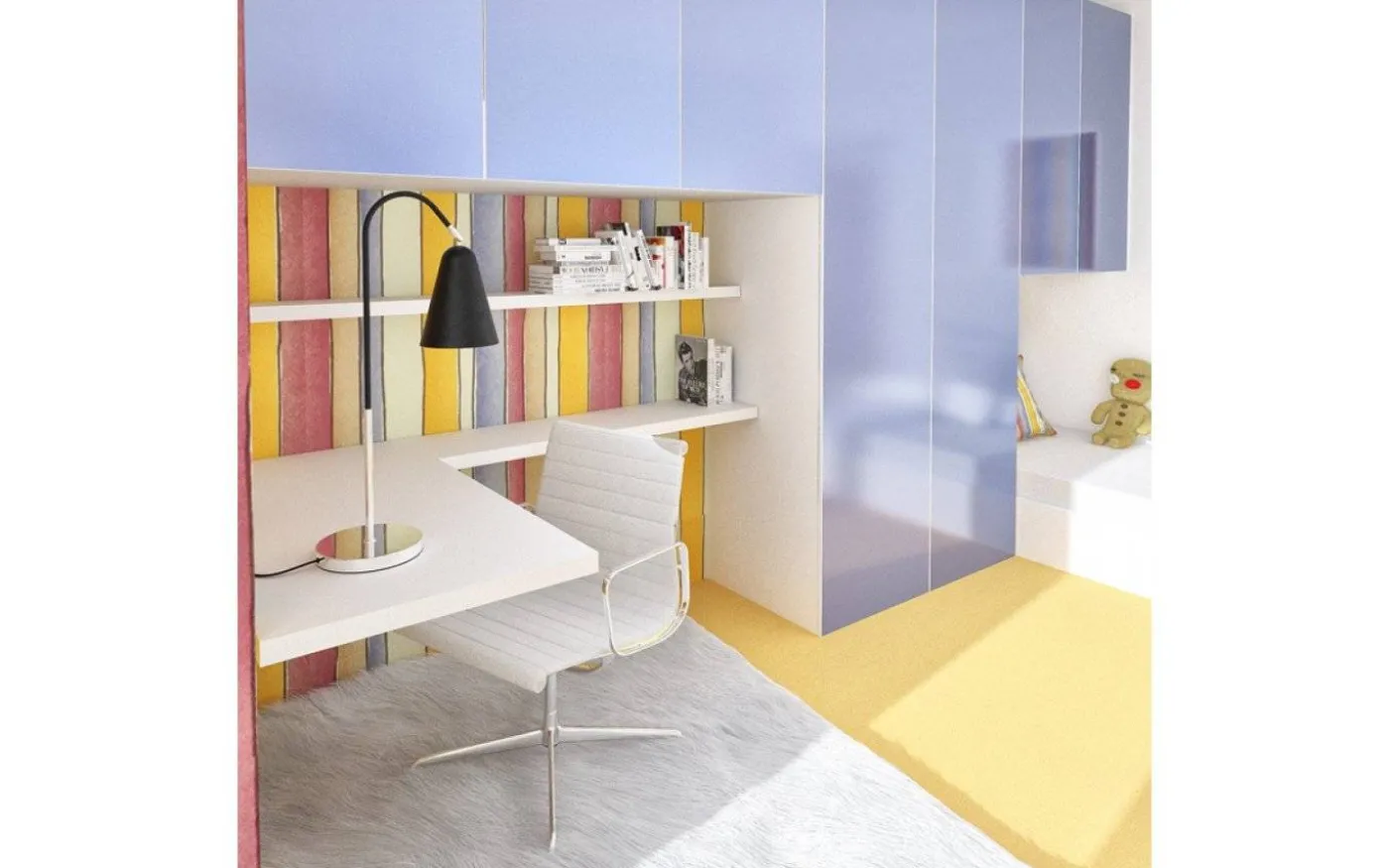 Garbo Bordslampa 71cm Svart krom