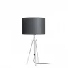 Gardette Bordslampa 75cm Svart/Aluminium
