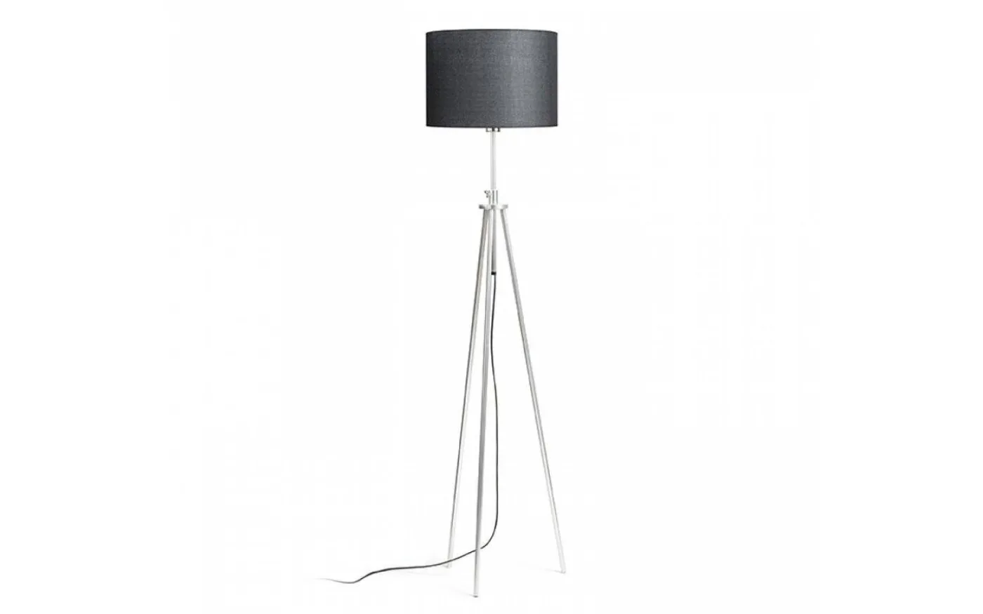 Gardette Golvlampa 158cm Svart/Aluminium E27