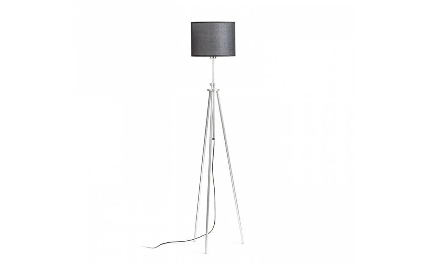 Gardette Golvlampa 158cm Svart/Aluminium E27