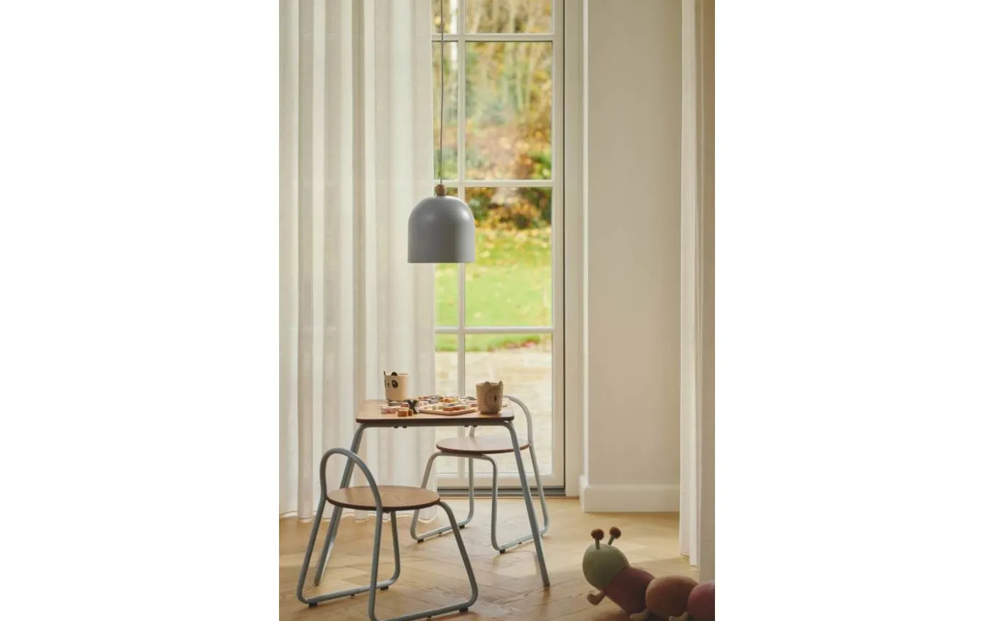 Gaston Taklampa 20cm Blå