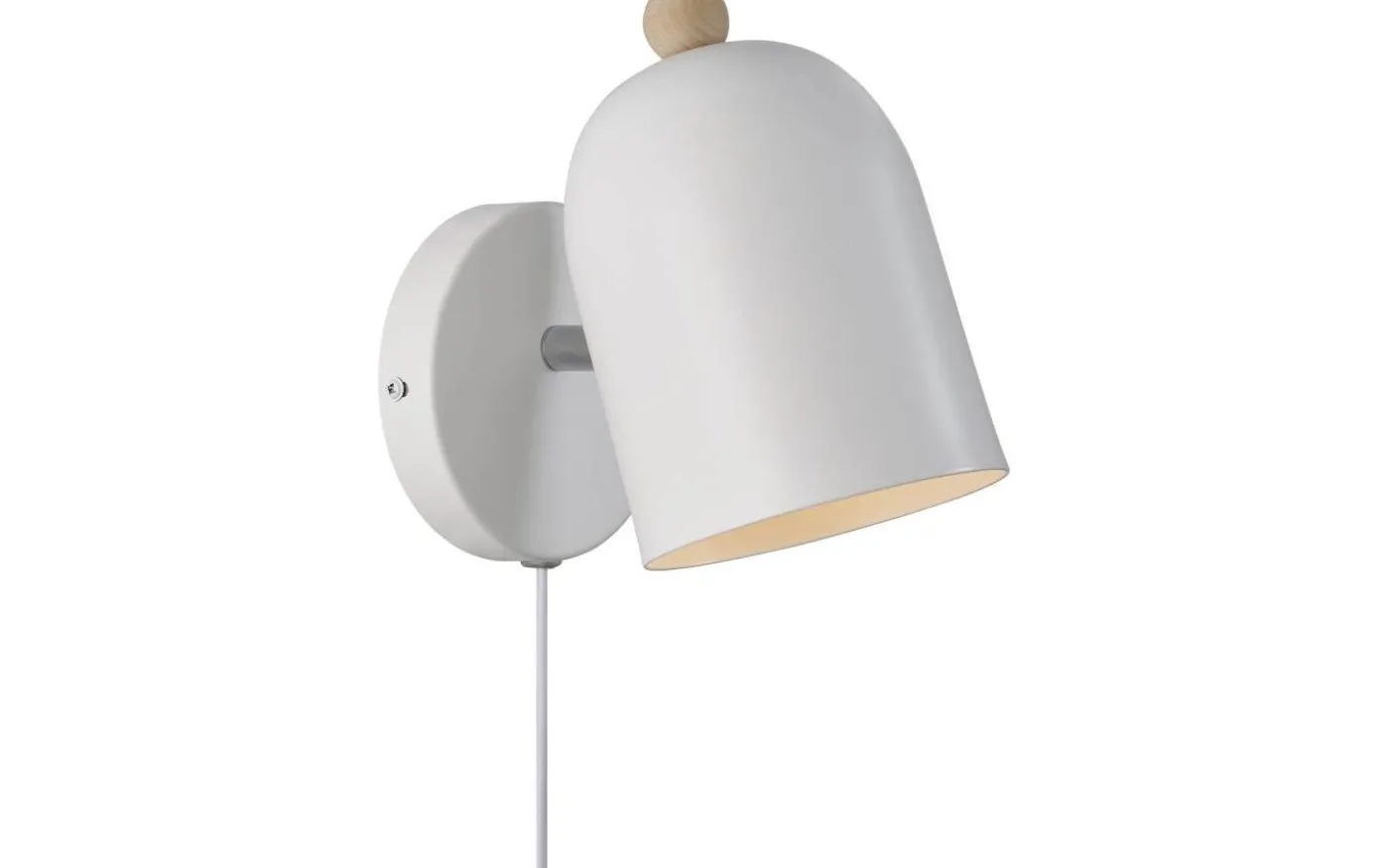 Gaston Vägglampa Vit