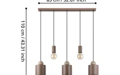 Gazzola Taklampa 51cm Brun