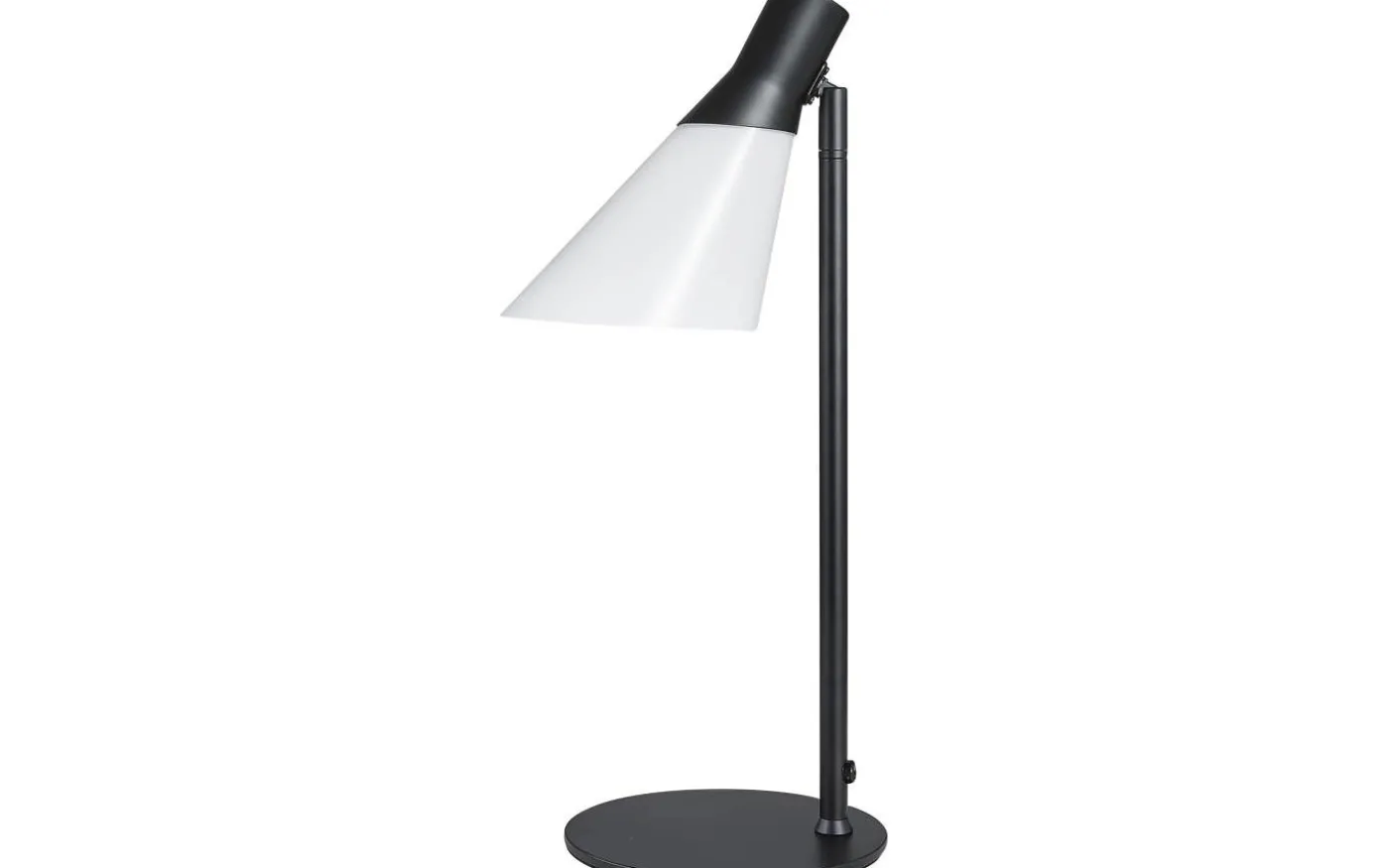 Gent Skrivbordslampa 48cm Opal/Svart