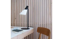 Gent Skrivbordslampa 48cm Opal/Svart