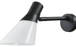 Gent Vägglampa Opal/Svart