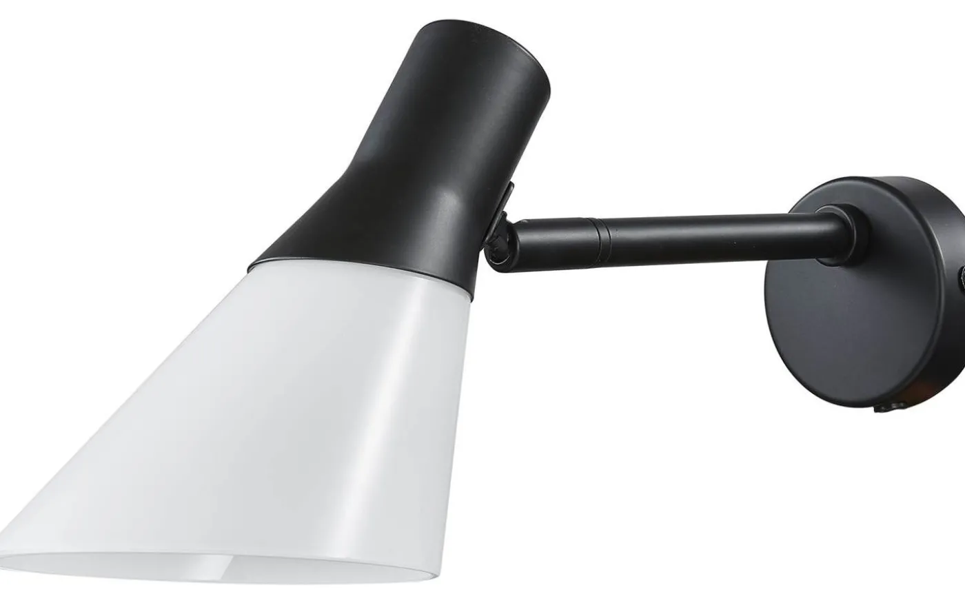 Gent Vägglampa Opal/Svart