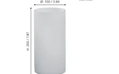 Geo Bordslampa 20cm Vit