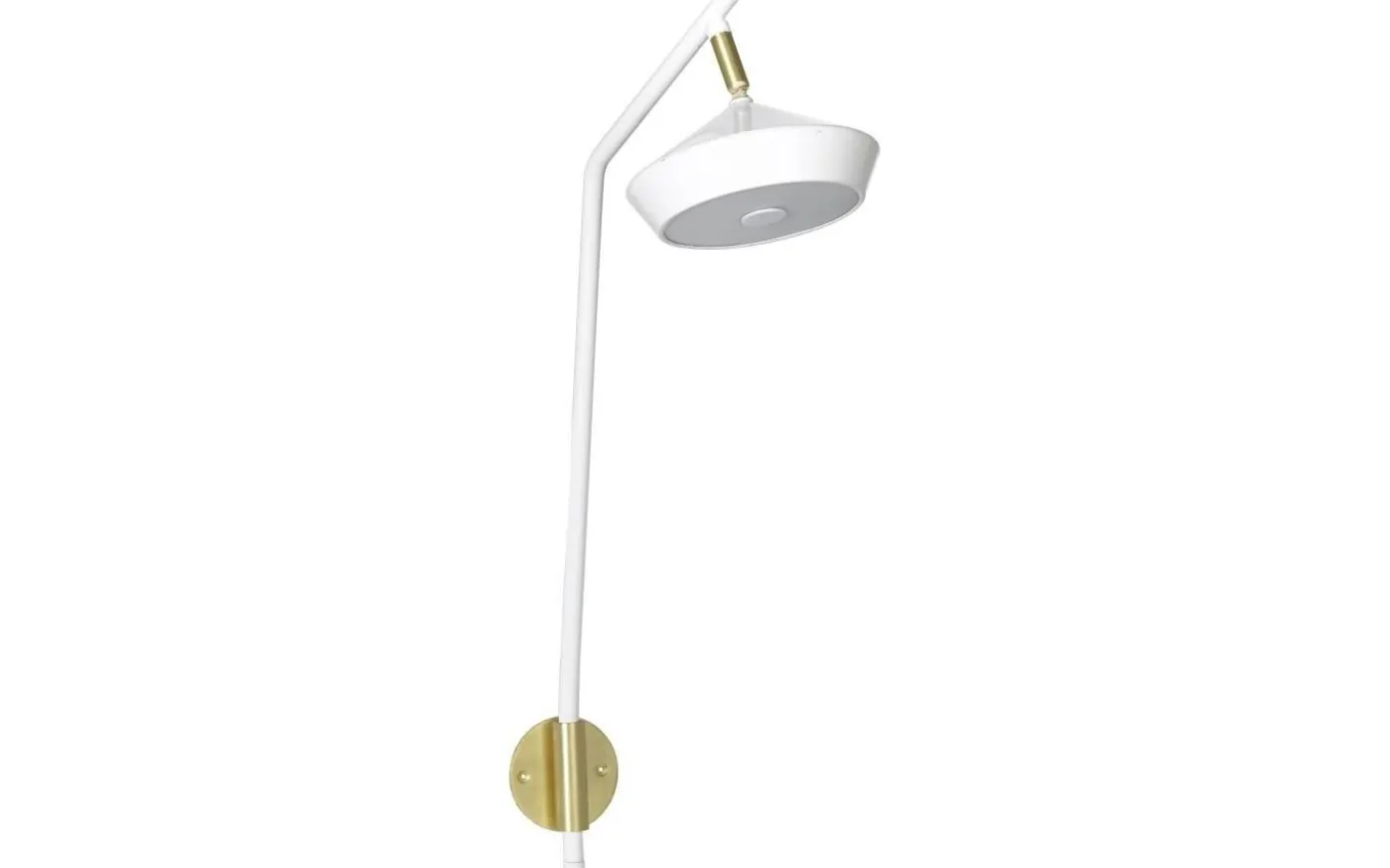 Geometri Vägglampa 53cm Vit/guld