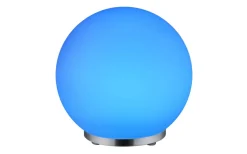 George Bordslampa LED 20cm RGBW krom/vit