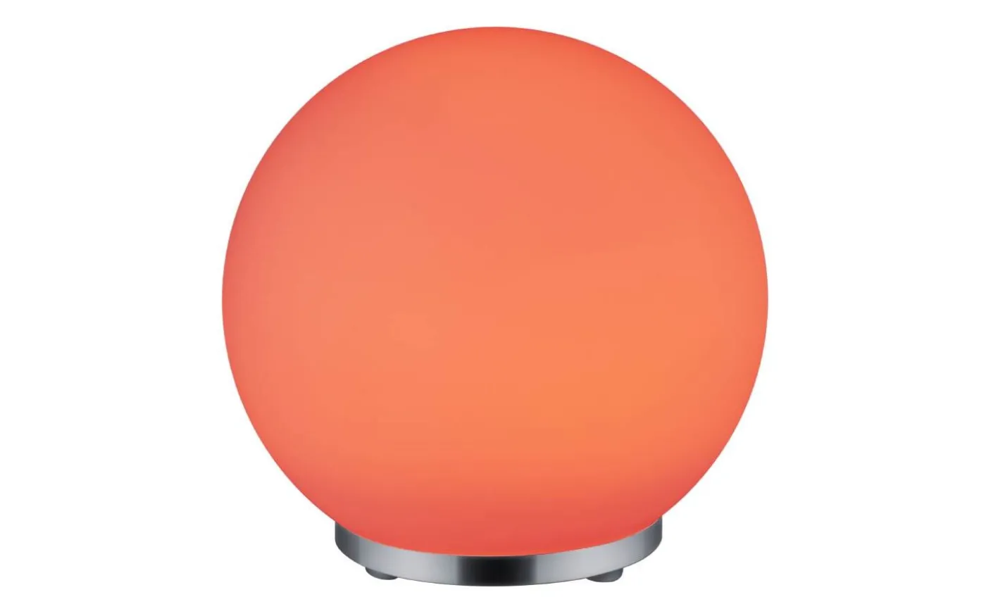 George Bordslampa LED 20cm RGBW krom/vit