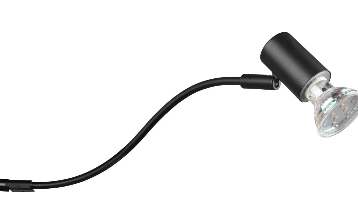 Giada H2O Skåpslampa 1-dels GU10 mattsvart IP44