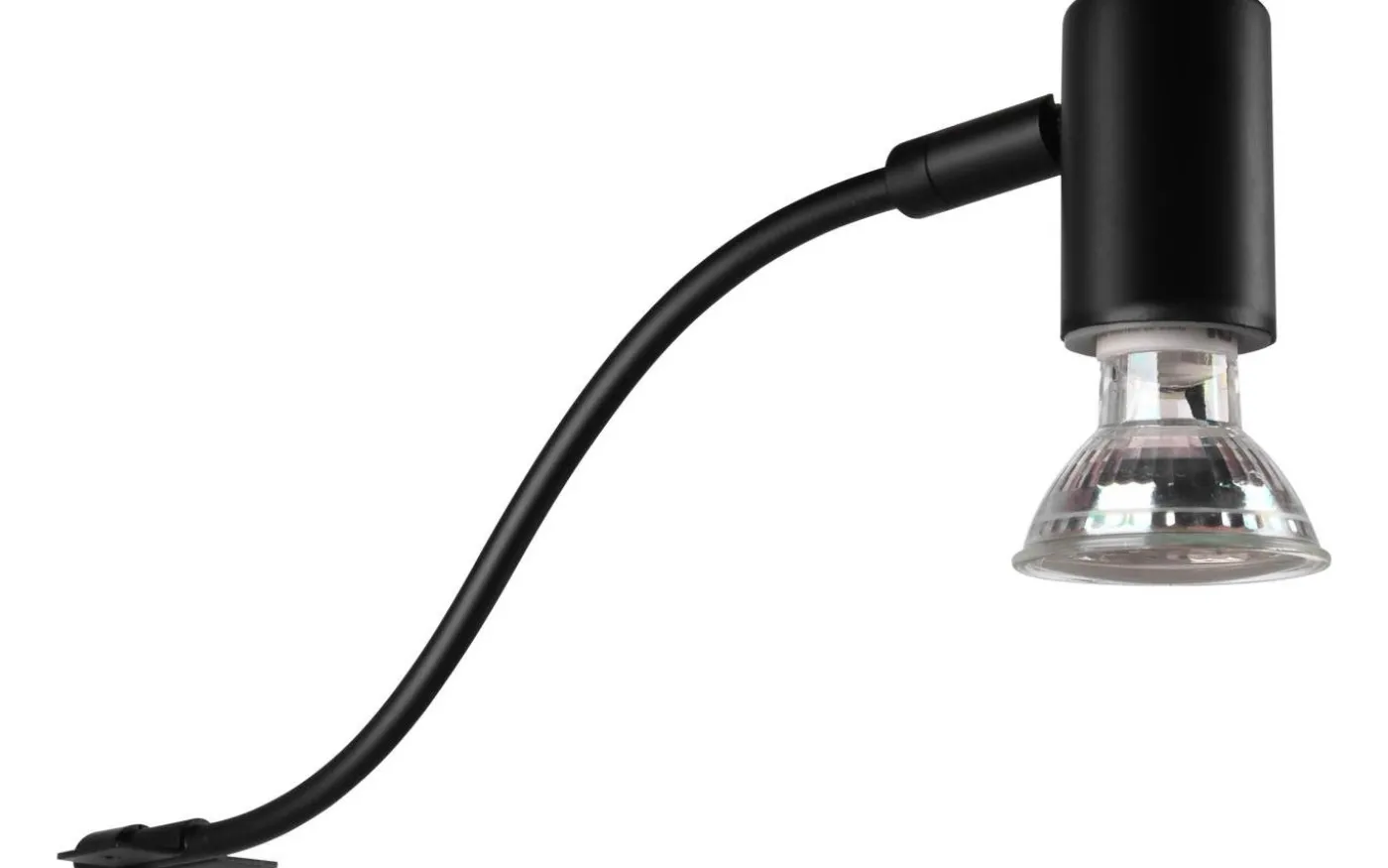 Giada H2O Skåpslampa 1-dels GU10 mattsvart IP44