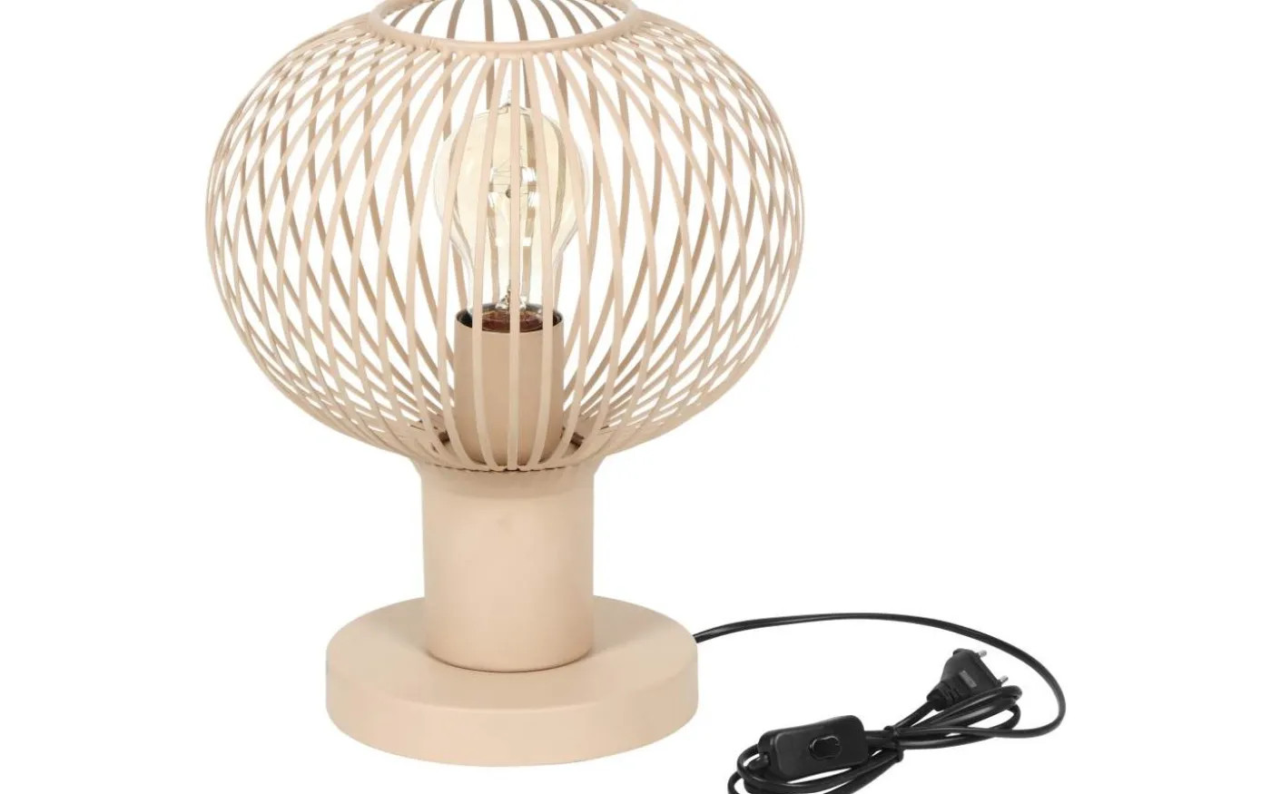 Gila Bordslampa 23cm E27 sandfärgad