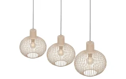 Gila Takpendel 3-delad E27 sand