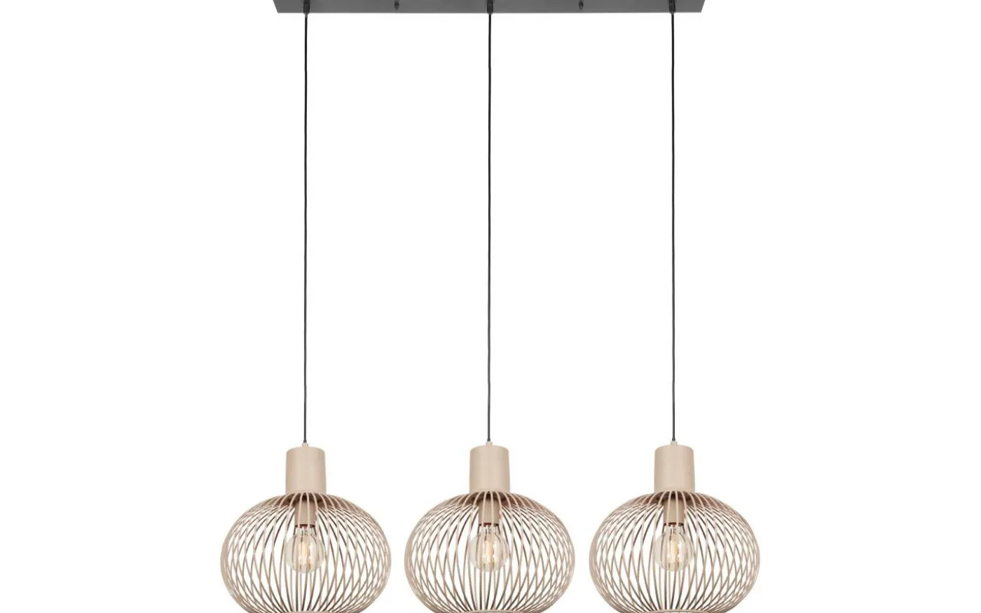 Gila Takpendel 3-delad E27 sand