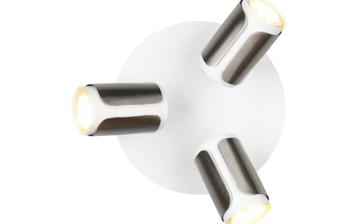 Gillan Spotlight 3-delad GU10 borstad stål