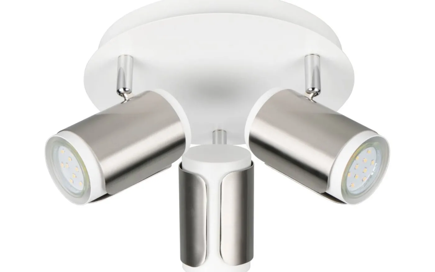 Gillan Spotlight 3-delad GU10 borstad stål