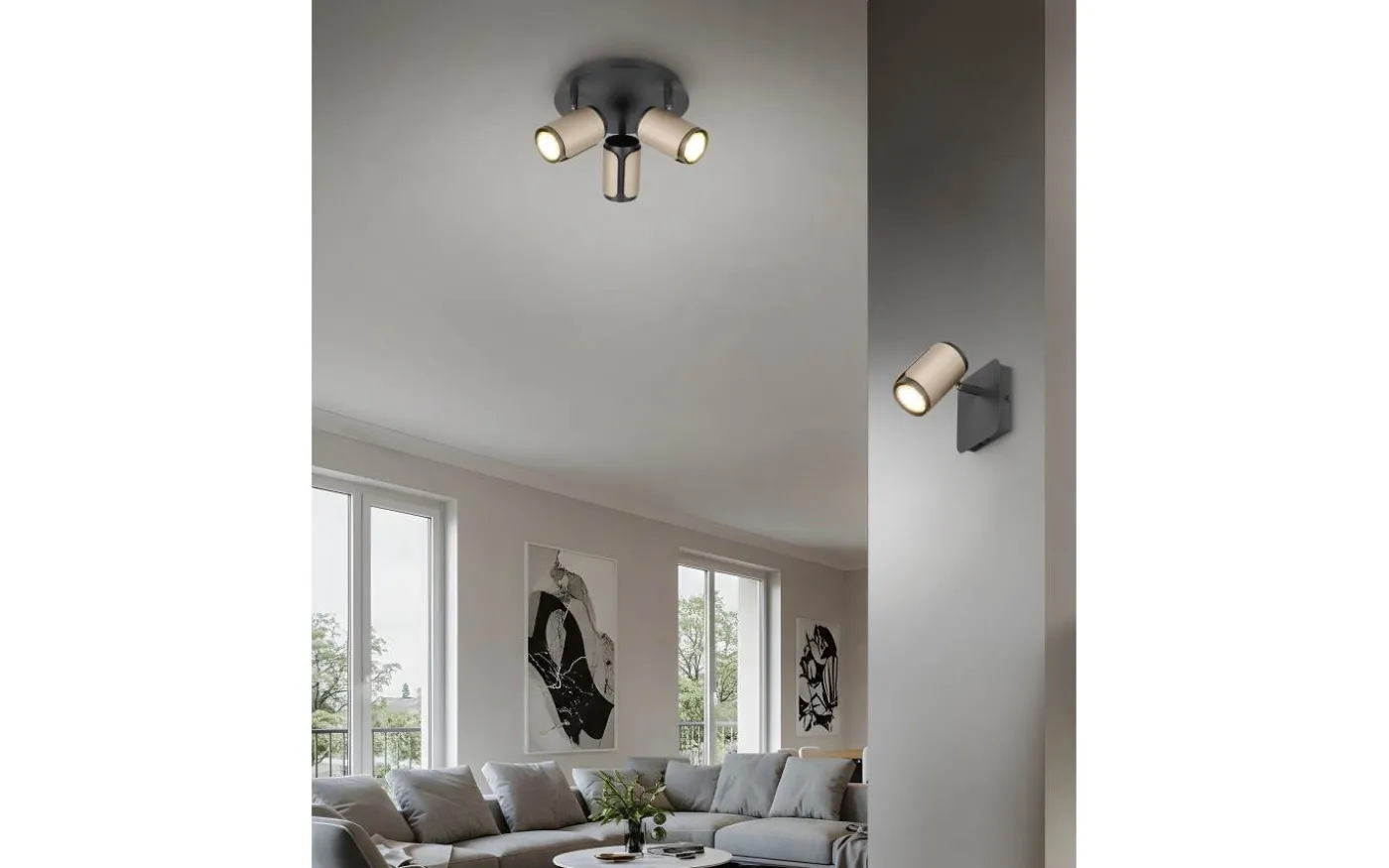 Gillan Spotlight GU10 kaffebrun