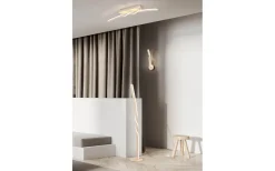 Ginko Vägglampa LED sand