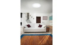 Giron Plafond 57cm LED 3000-5000K 36W Kristall med Fjärrkontroll Vit