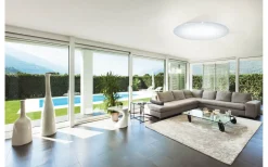 Giron Plafond 100cm LED 3000-5000K 73W Kristall med Fjärrkontroll Vit