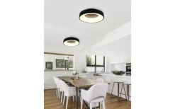Girona Plafond LED 45cm mattsvart