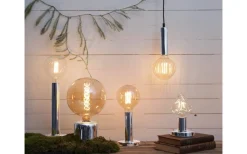 Glans Bordslampa 8,5cm E27 Krom