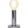 Glans Bordslampa 17cm E27 Krom