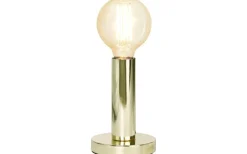 Glans Bordslampa 17cm E27 Mässing