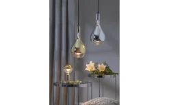 Glans Bordslampa 8,5cm E27 Mässing