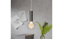 Glans Sladdställ E27 3,5m Borstad Stål