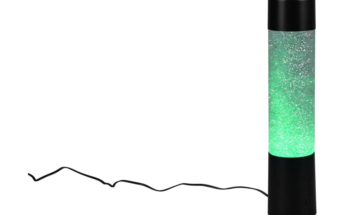 Glitter Bordslampa LED mattsvart RGB