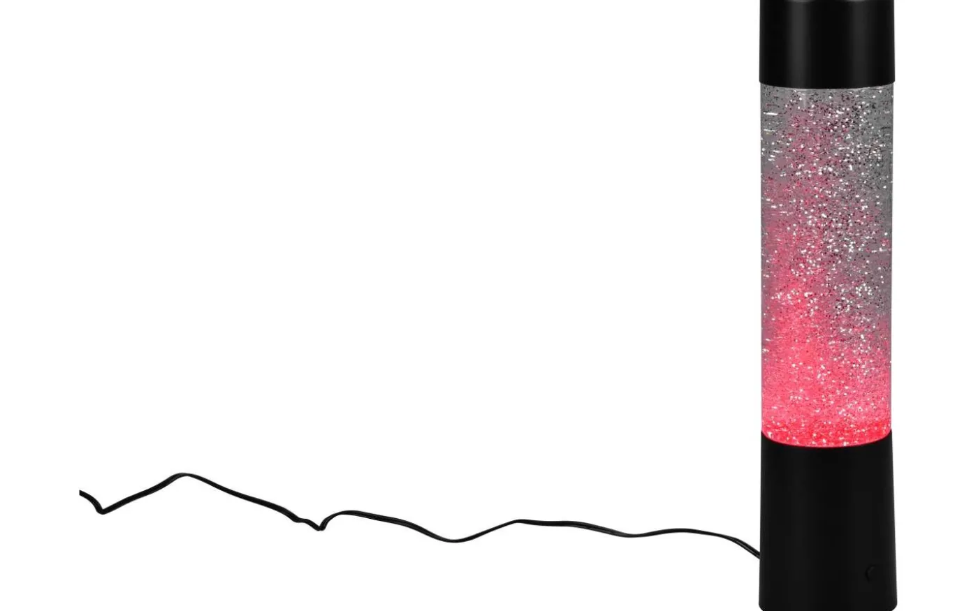 Glitter Bordslampa LED mattsvart RGB