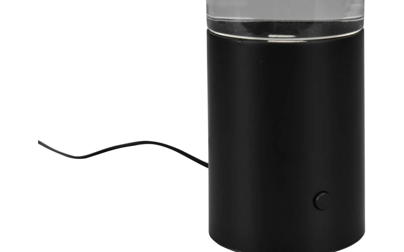 Glitter Bordslampa LED mattsvart RGB