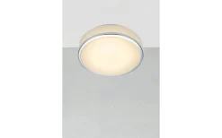 Global Plafond 22cm LED Vit/Krom IP44