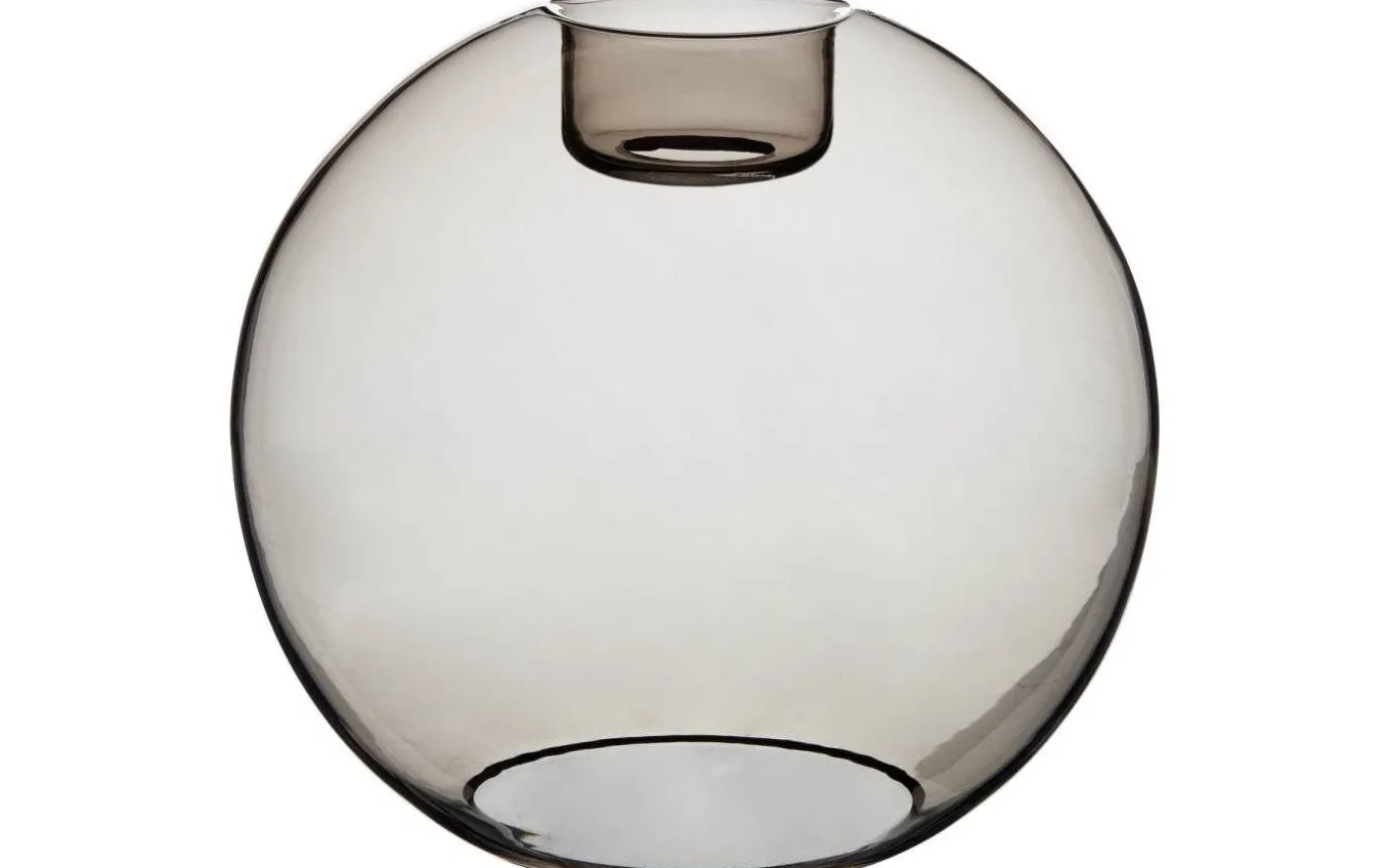 Gloria Rökfärgat Glas Ø26cm