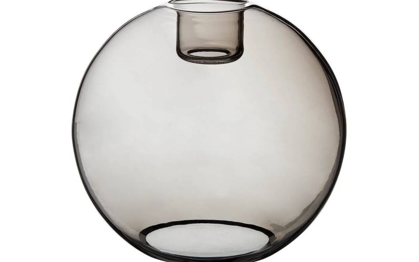 Gloria Rökfärgat Glas Ø19cm