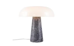 Glossy Grey Bordslampa 32cm