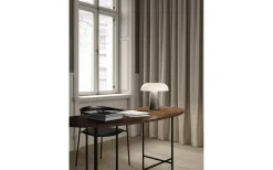 Glossy Grey Bordslampa 32cm