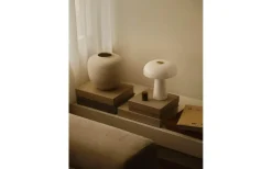 Glossy Mini Bordslampa 24cm Vit